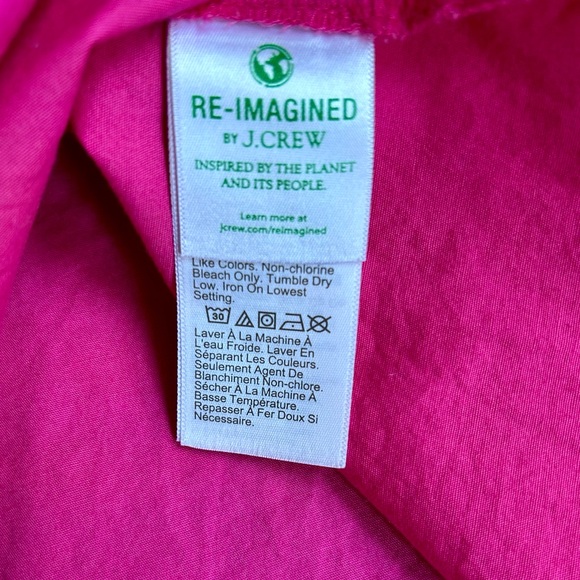 J.Crew Sleeveless Ruffle Hot Pink Top - Picture 8 of 9